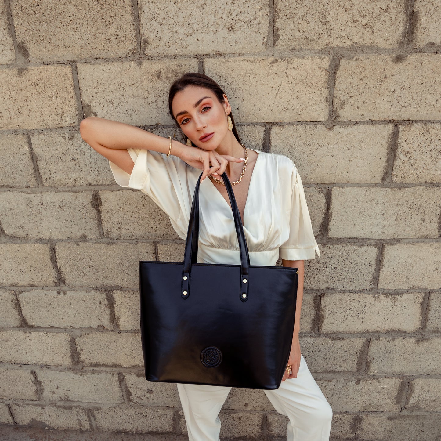 Lexi Tote Bag in Black